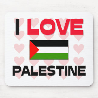 I Love Palestine Mouse Pad