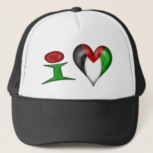 I love Palestine Trucker Hat