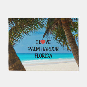 I Love Palm Harbour, Florida Doormat