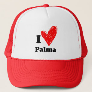I Love Palma Trucker Hat