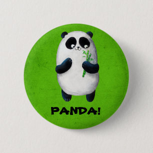 I love Panda 2 Inch Round Button