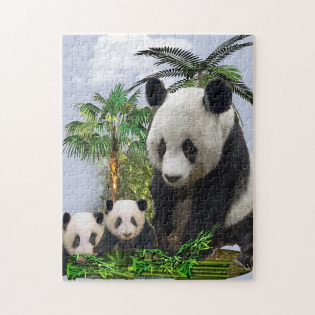 I love panda Bears Jigsaw Puzzle (Vertical)