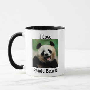 I Love Panda Bears Mug