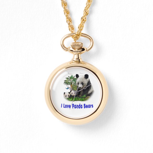 I love panda Bears Watch (Front)