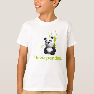 I love panda's t-shirt. T-Shirt