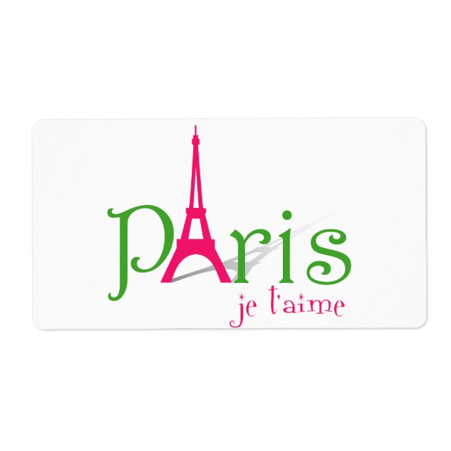 I love Paris (Front)
