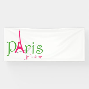 I love Paris Banner