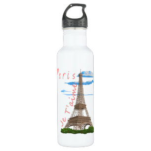 I Love Paris Eiffel Tower 710 Ml Water Bottle