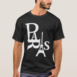I Love Paris Eiffel Tower France T-Shirt