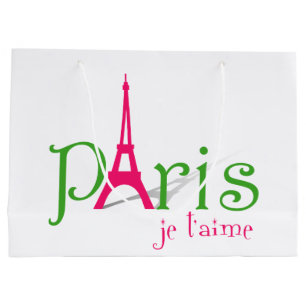 I love Paris Large Gift Bag