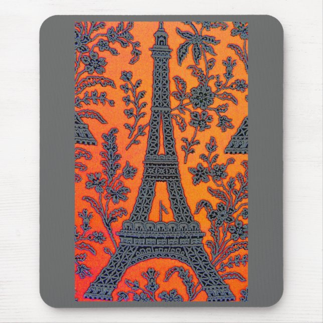 I Love Paris Mousepad (Front)