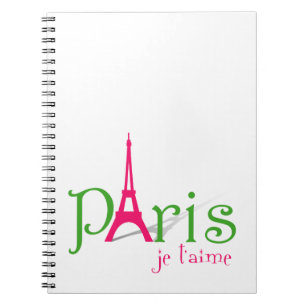 I love Paris Notebook
