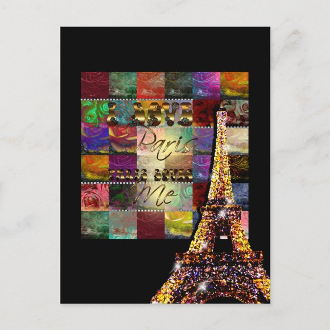 I Love Paris - Postcard (Front)