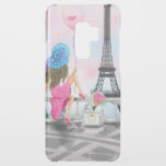 I Love Paris - Pretty Woman and Pink Heart Balloon Uncommon Samsung Galaxy S9 Plus Case<br><div class="desc">Pretty Woman and Pink Heart Balloon - I Love Paris - Eiffel Tower Romantic Drawing - Choose / Add Your Unique Text / Font / Colour - Make Your Special Gift - Resize and move or remove and add elements - Image / text with customization tool ! - Drawing and...</div>