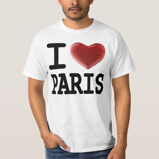 I Love PARIS T-Shirt (Front)