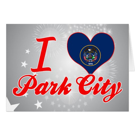 I Love Park City, Utah Card