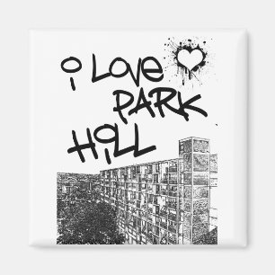 I Love Park Hill Magnet