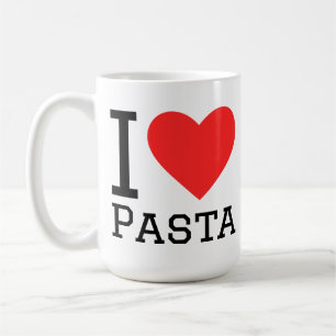 I love pasta coffee mug