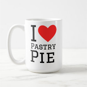 I love pastry pie coffee mug