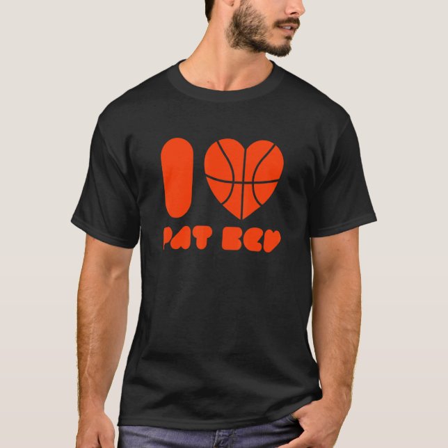 I Love Pat Bev 27 T-Shirt (Front)