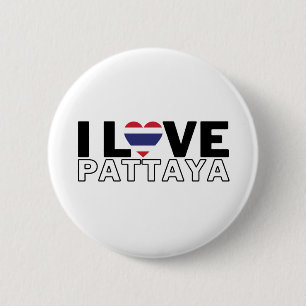 I LOVE PATTAYA - For real Pattayans! 2 Inch Round Button