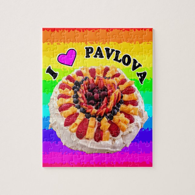 I LOVE PAVLOVA JIGSAW PUZZLE (Vertical)
