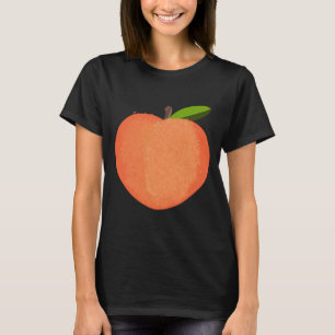I love peaches - sparkle peach on my chest - summe T-Shirt