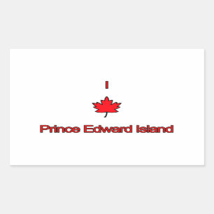 I Love PEI Prince Edward Island Sticker