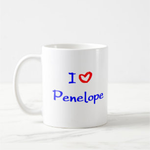 i love penelope coffee mug