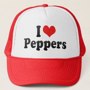 I Love Peppers Trucker Hat