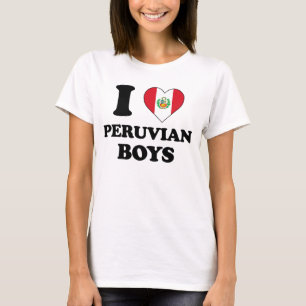 I love Peruvian Boys T-Shirt