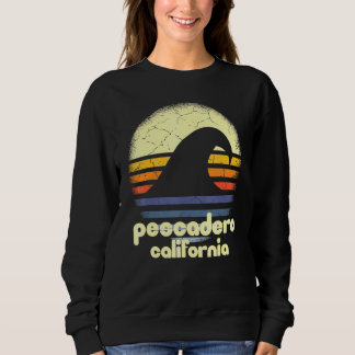 I Love Pescadero Beach California Ocean Wave CA Sweatshirt