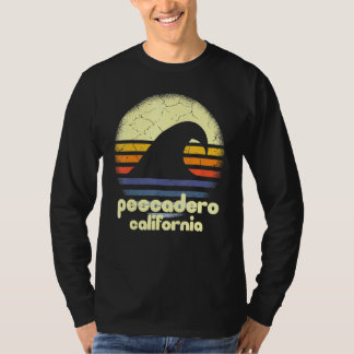 I Love Pescadero Beach California Ocean Wave CA T-Shirt
