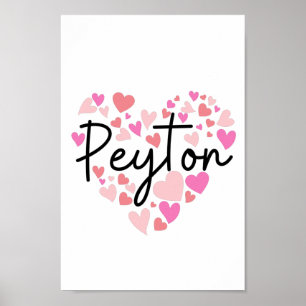 I love Peyton Poster