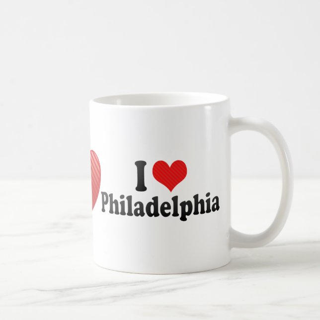 I Love Philadelphia Coffee Mug (Right)