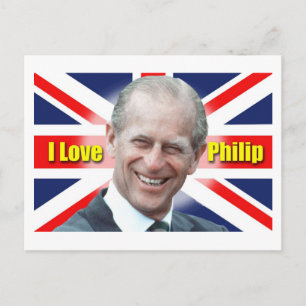 I Love Philip Postcard