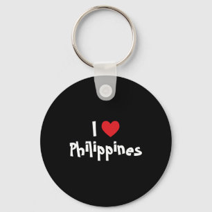 I Love Philippines Keychain
