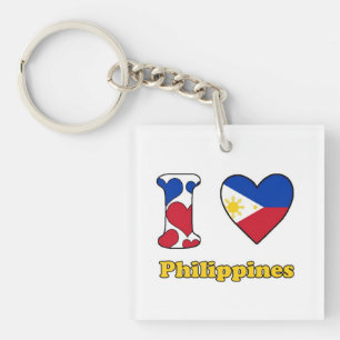 I love Philippines Keychain