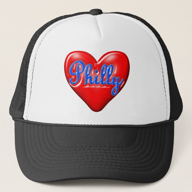 I Love Philly Trucker Hat (Front)