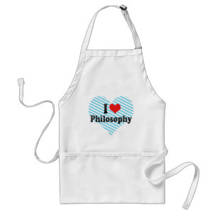 I Love Philosophy Standard Apron