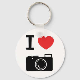 I love photography keychain