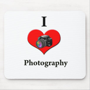 I love photography mouse pad