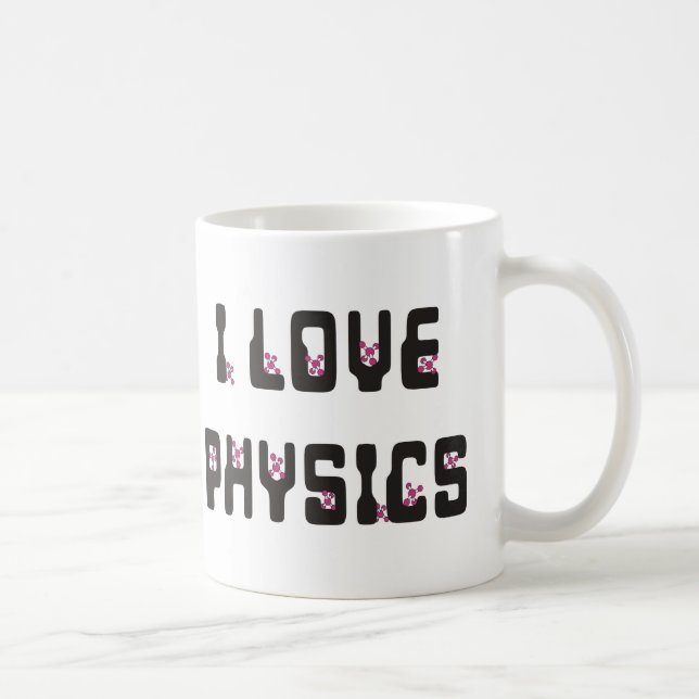 I love Physics Coffee Mug (Right)