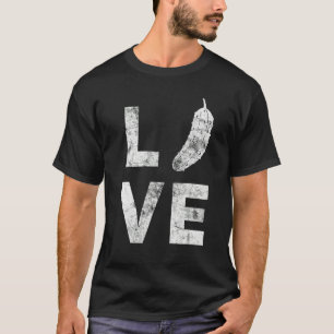 I Love Pickle For Cucumber Pickle Fruit Themed T-Shirt