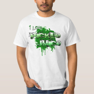 I Love Pickle Juice Splatter T-Shirt