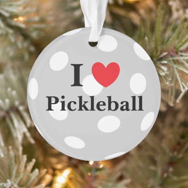 "I Love Pickleball" (Arbre)