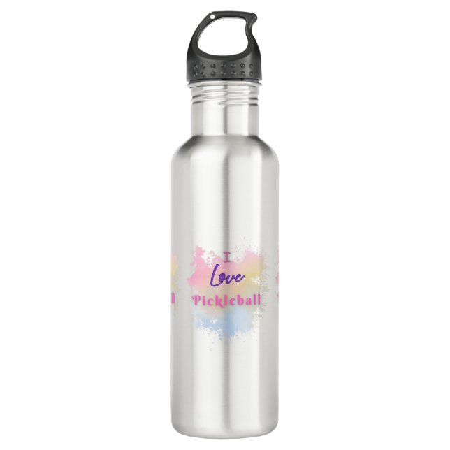 I Love Pickleball 710 Ml Water Bottle (Front)