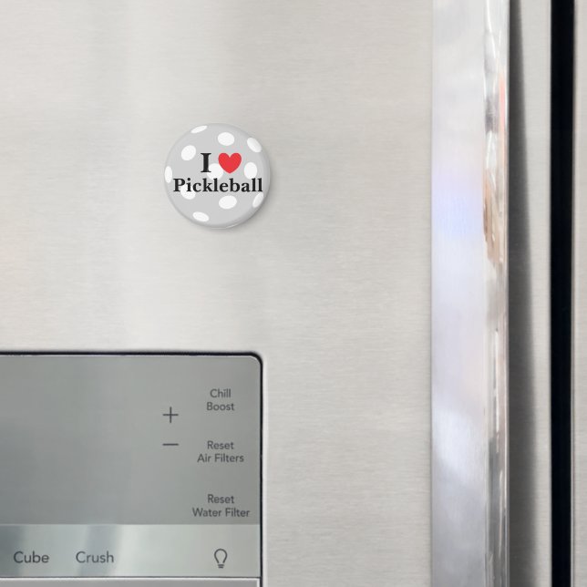 "I Love Pickleball" Magnet (In Situ (Fridge))