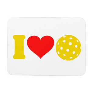 I love pickleball  magnet