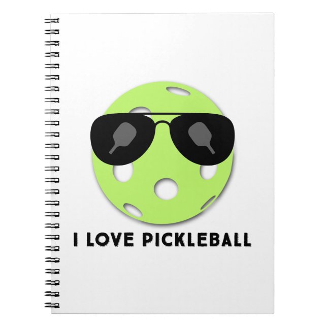 "I Love Pickleball" Notebook (Front)